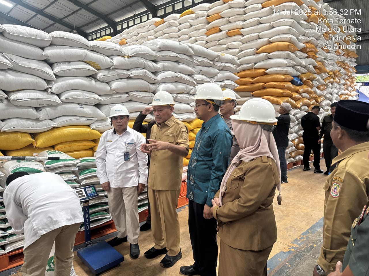 Wagub Malut Harap Bantuan Pangan Beras Berbasis Data Dan Cepat Sampai Ke Penerima