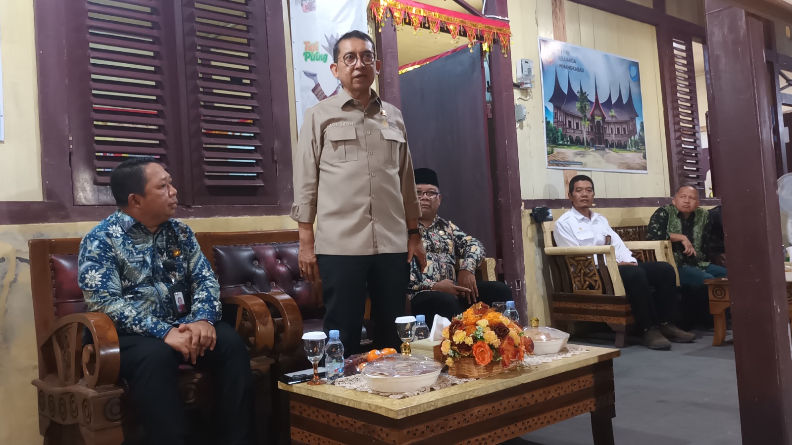 Didampingi Sekprov Malut, Menteri Kebudayaan Fadli Zon Kunjungi Benteng Oranje Ternate