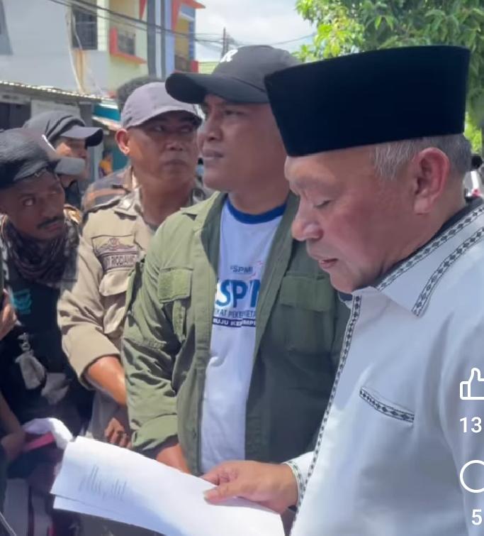 Terima Masa Aksi "May Day", Wagub Malut Perjuangkan 8 Tuntutan Para Buruh