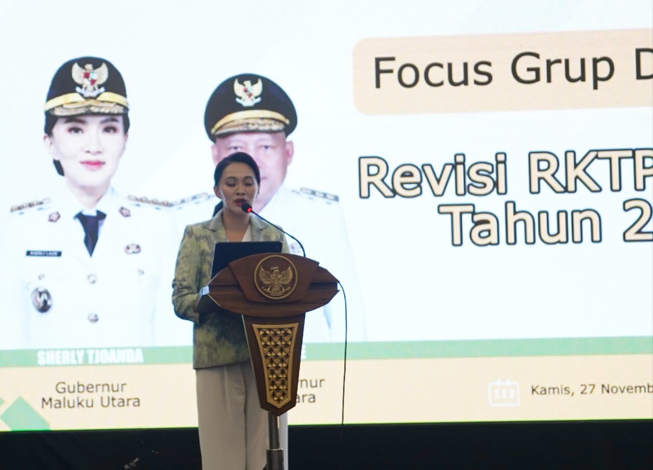 Buka FGD Revisi Rencana Kehutanan Tingkat Provinsi Maluku Utara 2015-2034, Gubernur Sherly Berharap Dapat Menghasilkan Rekomendasi Konkret