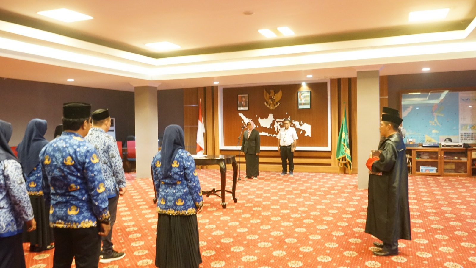 Gubernur Malut Kembali Lantik Pejabat Eselon III