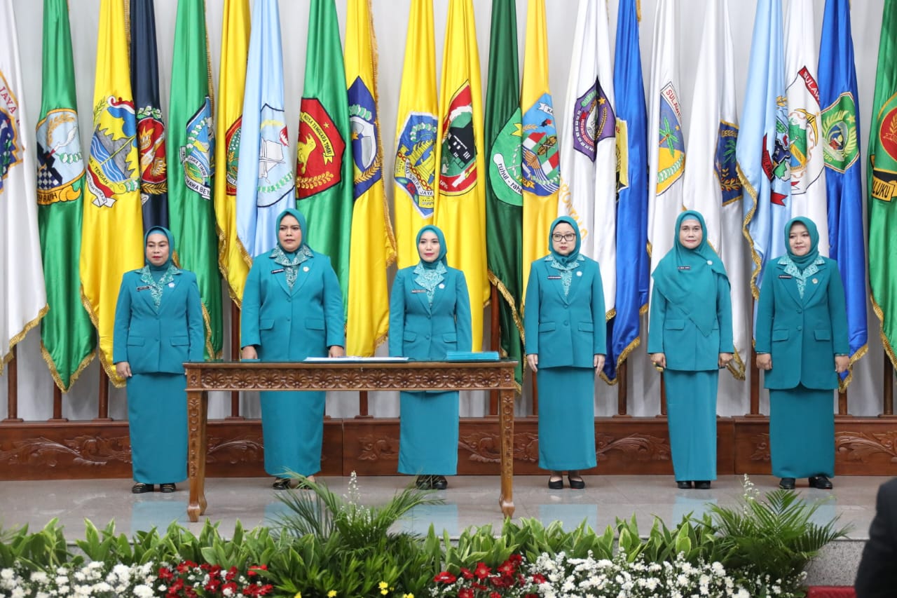 Darmawati Samsuddin Resmi Dilantik Sebagai Ketua TP PKK Dan Pembina ...