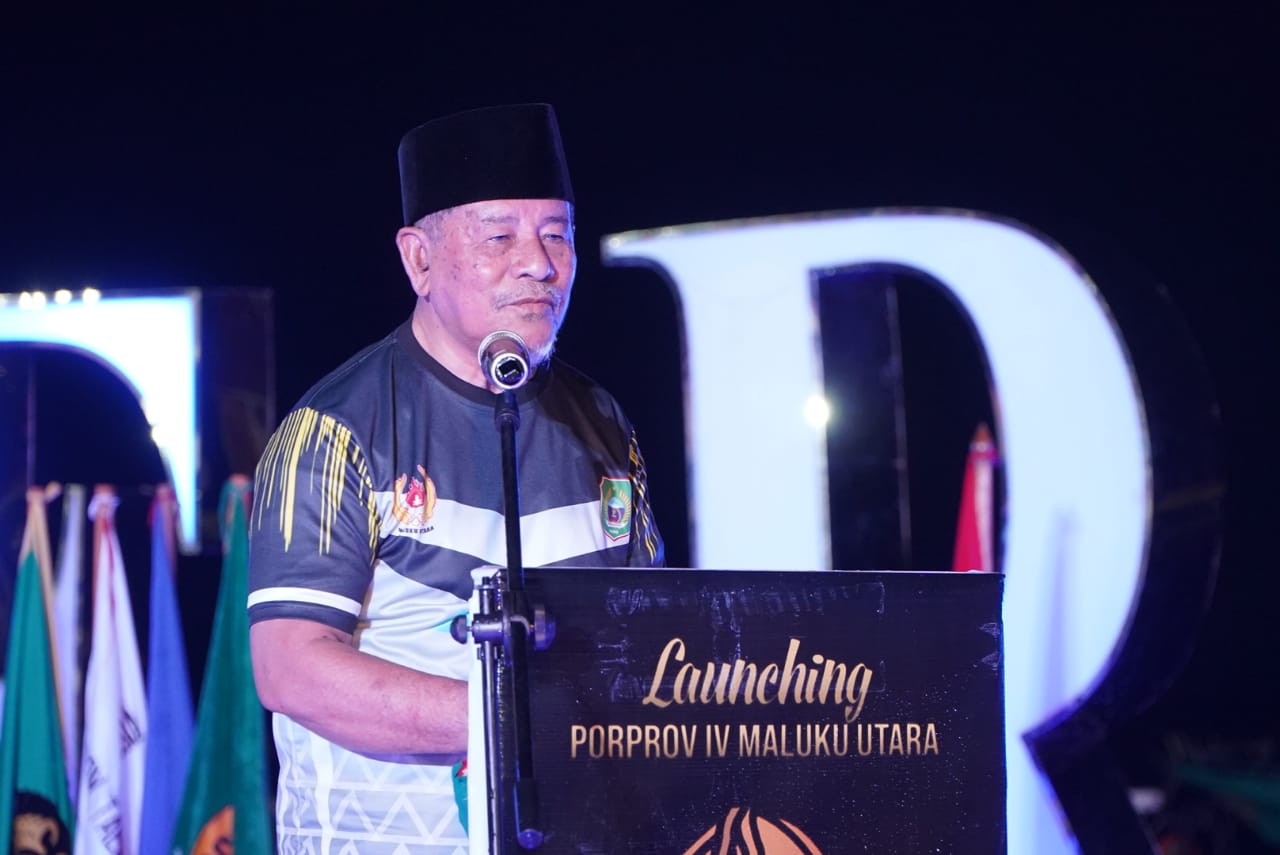 Gubernur Targetkan Prestasi Olahraga dan Geliat Ekonomi Meningkat pada Porprov Malut 2022